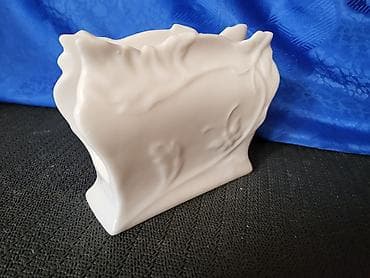 servis za rucavanje akcija: Porcelanskinov drzac salveta 1970g + Stalak za salvete,spoljasnji — 7