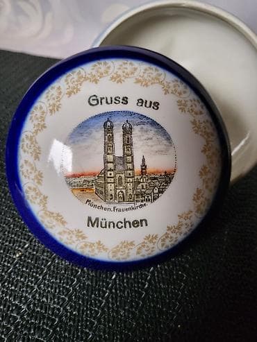 antiques: Satula Thuringen porcelan 1950 do 1970g.Nemacka. Nemacka porcelanska — 7