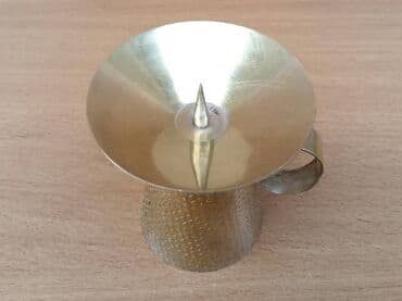 Houseplants: Candlestick, color - Gold, Used — 2