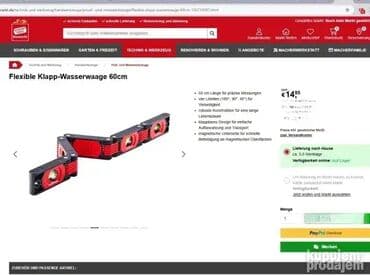 agregat za struju za kucu: #2546 Fleksibilna Sklopiva Libela 60 cm **Potpuno NOVO — 6