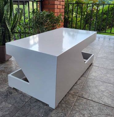Nameštaj: 100 x 50 visina 40cm . Medijapan 140e Bez stakla,doplata za — 4