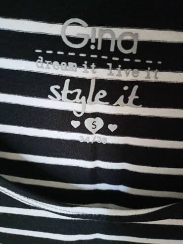 plisani kompleti za zene: S (EU 36), M (EU 38), L (EU 40), Cotton, Stripes, color - Black — 4