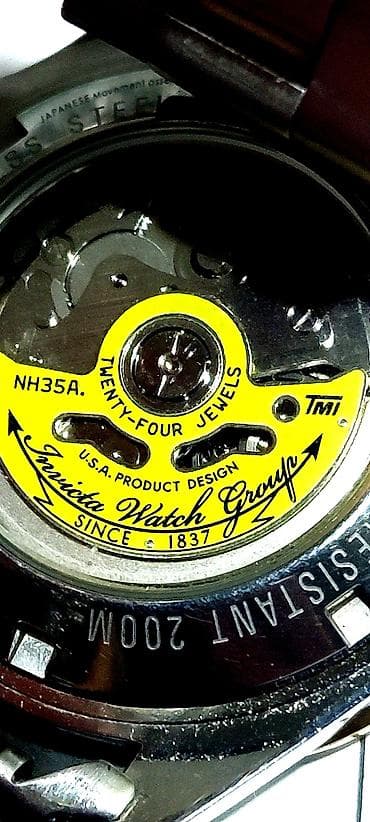 bugatti muške jakne: Invicta Pro Diver automatski sat – dvoobojni (čelik/zlato) - Kućište — 7