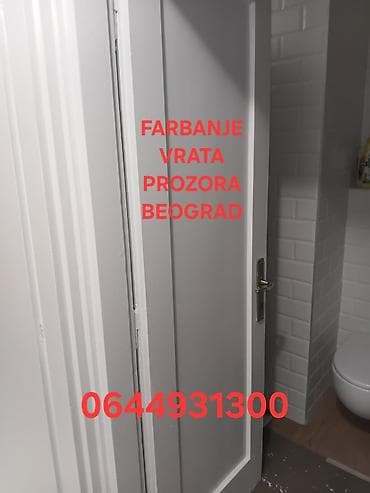sljokice za farbu: Usluga farbanja vrata i prozora – Beograd - Profesionalno farbanje — 7