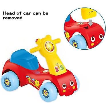 pepco garderoba za bebe: BBO Toys guralica sa muzikom 18m+ (HE0821-80) Opis: - Dečija guralica — 3