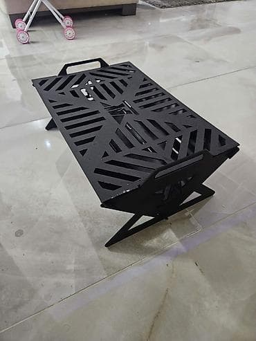 amity pec cena: Sklopivi roštilj/ložište od metala - Materijal: čelik, laserski sečen — 5