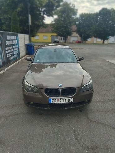 polovne pagode: BMW Serija 5 (E60) – limuzina u braon metalik boji - Motor: redni — 5