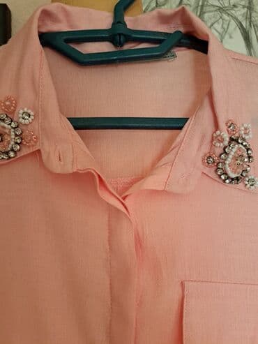 pull and bear suskavac: L (EU 40), Jednobojni, bоја - Roze — 4