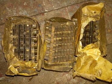 Agregati: Zubi-segmenti za kružnu testeru fi 1000 mm za sečenje metala, segmenti — 5