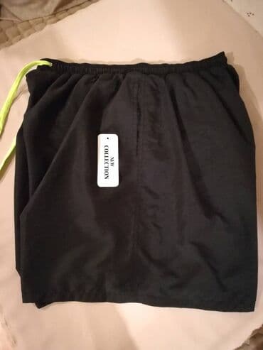 pantalone za punije: Šorc, 6XL (EU 64), bоја - Crna, Poliester — 3