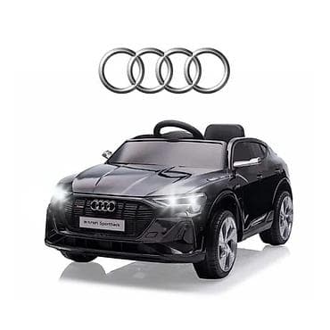audi na daljinski: LICENCIRANI AUDI E-TRON SPORTBACK CRNI – automobil na akumulator za — 1