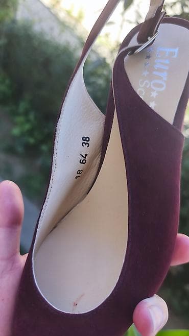 hh cipele: Ženske salonke/slingback cipele Eurosoft. - Model: zatvoren špic — 9