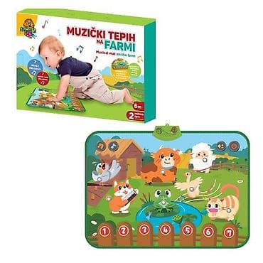 carobne muzicke price: Muzički tepih na farmi 11/70917 Uz ovaj šareni muzički tepih dete uči — 1