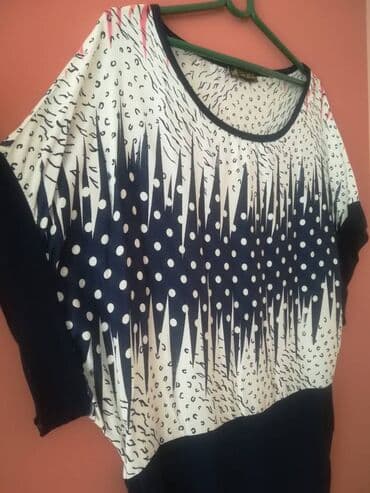 Women's Clothing: NOVA, jednom obučena pamučna teget haljina za svaku priliku. U gornjem — 5