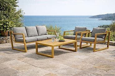 ormani za dnevnu sobu: Moderan set baštenskog nameštaja — 1