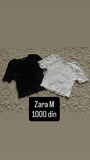 zara suknja sorc: Zara crop majice M — 1