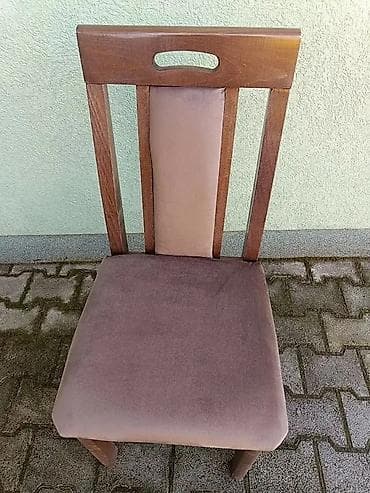 forma ideale trosedi mojca: Drvena tapacirana stolica – klasičan model - Konstrukcija: masivno — 6