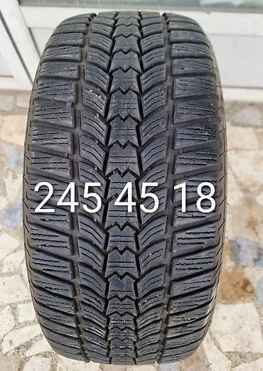 Automobili: Zimske gume 245/45 R18 - Dimenzije: širina 245, profil 45, prečnik 18 — 2