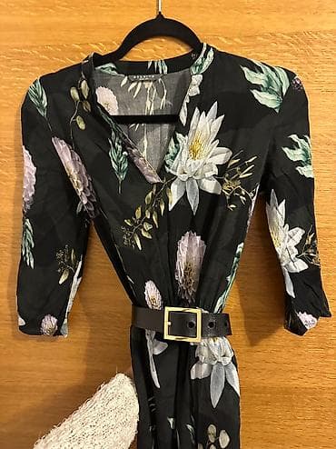 Exterra haljina S Viskoza, ima postavu, duga, prijatna (moze za