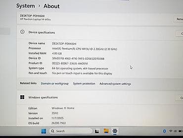 xbox on3: Prodaje se ispravan laptop HP Pavilion 14 Velicina panela je 14 inca — 7