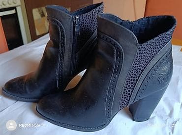marc fisher cipele: MARCO TOZZI KOŽNE ČIZMICE BR.41- KAO NOVE (Štikla 9cm);Na prodaju — 1