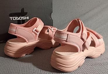 primadonna obuca online: Roze i ljubičaste TOGOSHI preudobne sandale sa platformom 38, cena za — 3