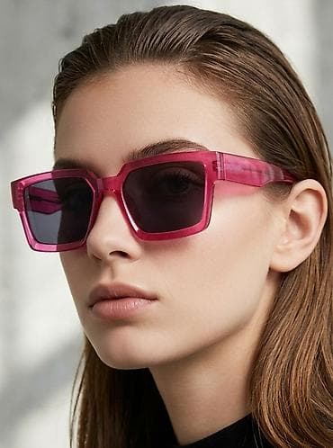 ps torbe za plažu: Naočare za sunce – uniseks, geometrijski okvir - Okvir: debeo — 1