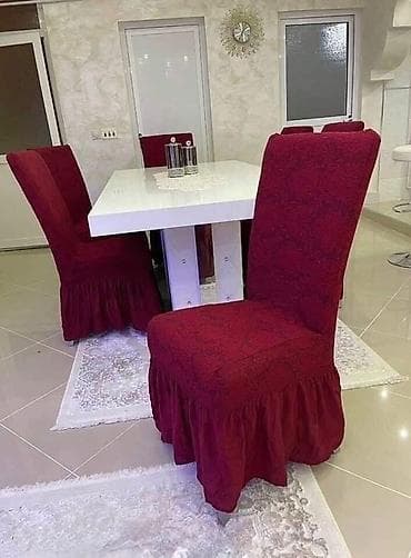 Metraža: NAVLAKE za stolice Jakar Sa karnerima
6 komada -3200 din — 2