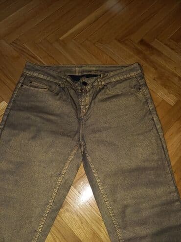 kargo pantalone h m: Zara farmerice- pantalone kao nove. Broj 38. Obucene 2-3 puta. Boja je — 2