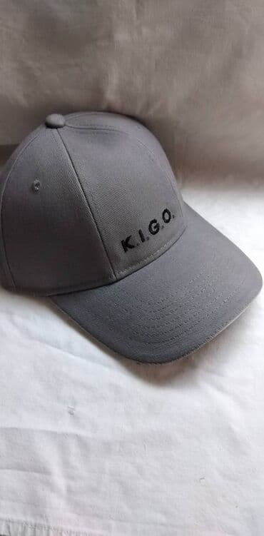 lindex kaputi: Kacket KIGO sivi,podesiva velicina,nov — 1