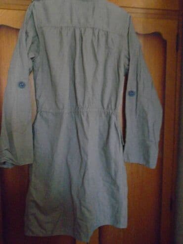 smaragdno zelena haljina: PS Fashion M (EU 38), color - Khaki, Other sleeves — 7