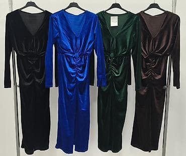 Blazers: 🔥Ženska elegantna duga haljina od somota
✅1999 din — 6