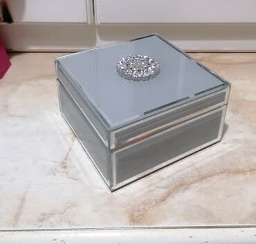 grejac za bazen intex: Jewelry box, color - Grey, New — 8