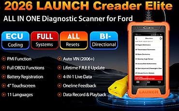 senzor i lezaj reno scenic 1: LAUNCH X431 Creader Elite OBD2 Ford, Lincoln, Mazda Može da — 7