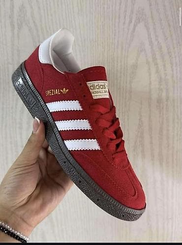 patike 46: Adidas Handball Spezial patike – crveno/bela kombinacija - Model — 1