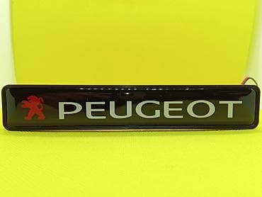 12V Svetleći LED znak za prednju masku - PEUGEOT Svetleći znak za