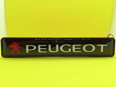 adapter za auto upaljač sa 220v na 12v: 12V Svetleći LED znak za prednju masku - PEUGEOT Svetleći znak za — 1