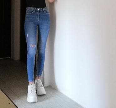 mango srbija pantalone: Stradivarius farmerke xs 34 jedne 1000 — 4