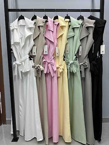 plasticna trska: ✅Ženski komplet – prsluk sa pojasom i široke pantalone
✅3600 din — 8