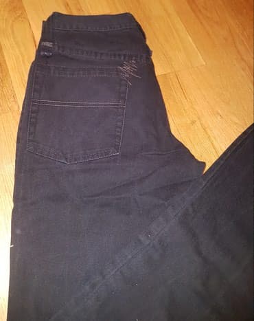 rajf za devojacko vece: Muske farmerke, crne boje. Firma LEE COOPER, original su. Fazonske ! — 3