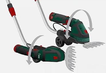 parkside: Parkside akumulatorske makaze za travu i žbunje – 2 u 1 sistem - — 9