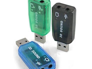 knjiga i zvucnik: Zvučne kartice USB 5.1 3D CMedia sound čip menja integrisanu novo — 1