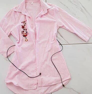 tunika boho style: M (EU 38), color - Pink — 3