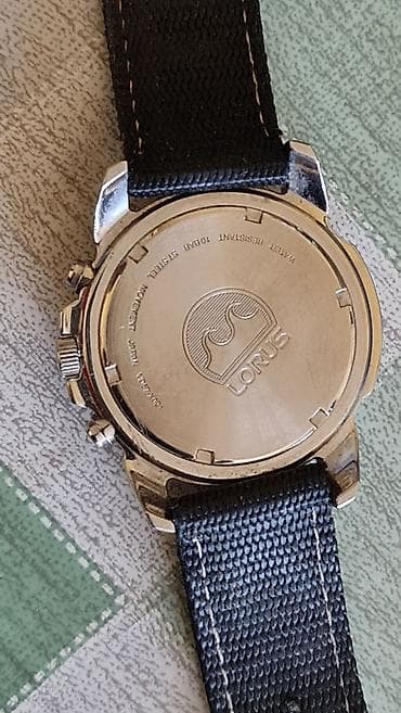komandirski satovi prodaja: Lorus hronograf sat – kvarcni mehanizam Japan (V657-X021). - Kućište — 4