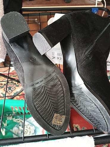 opposite shoes: High boots, 39, color - Black — 5