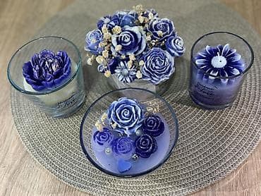 Sve za vikendicu i baštu: ✨ Ručno rađene sveće od 100% prirodnog sojinog voska 🕯️ Unikatne — 3