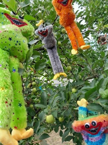 igracka hagi vagi: 1400din Sljokicasti Huggy Wuggy HUGGY WUGGY Ručno rađena mekana — 3