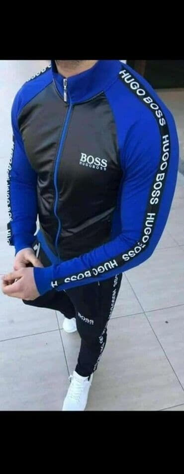 T-shirts: 🔥Muški komplet trenerke – gornji deo sa rajsferšlusom i donji deo — 4