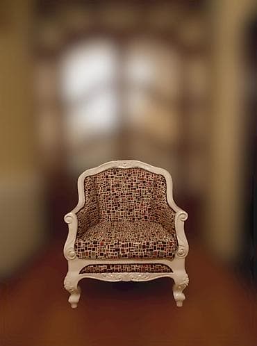 Dečiji nameštaj: Moderne stilske fotelje u duborezu,puno drvo.Novo — 1