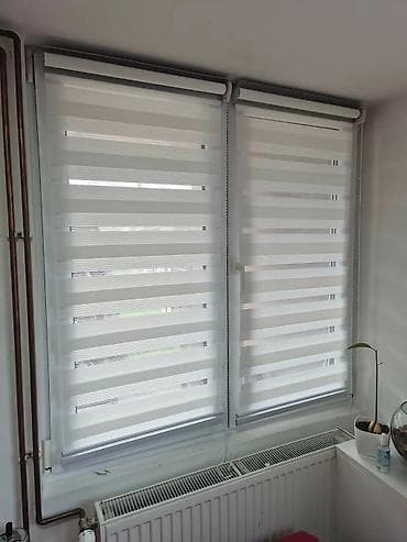 štitnici za tekvondo: Duo rolo (day&night) zavese za prozore – bela boja 🏠🦓ZEBRA — 3